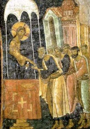 miropomazanje apostola